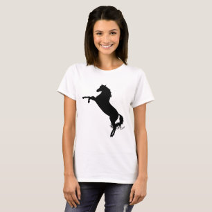 T-shirt Silhouette du cheval arabe