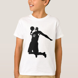 T-shirt Silhouette du joueur de basket