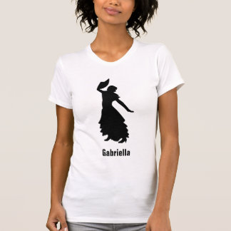 T-Shirt Silhouette Flamenco