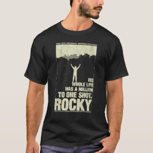 T-shirt Silhouette rocheuse