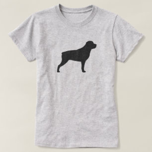 T-shirt Silhouette Rottweiler