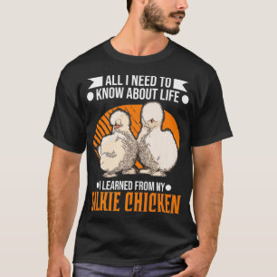 T-shirt Silkie Chicken des paroles drôles