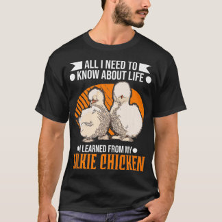 T-shirt Silkie Chicken des paroles drôles
