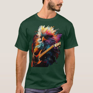 T-shirt Silkie Jouer de la guitare