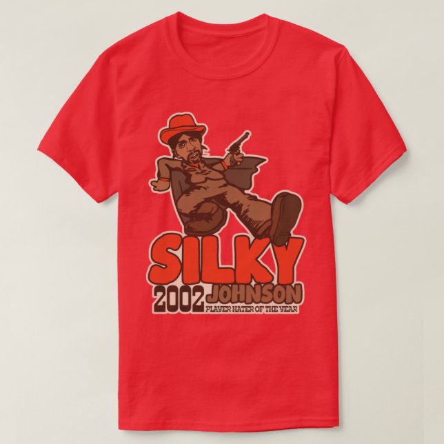 T-shirt Silky Johnson Pimp Walk Playa Haters Ball (Design devant)