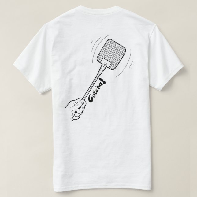 T-shirt Silly cool. Kill them Flyes ! (Design dos)