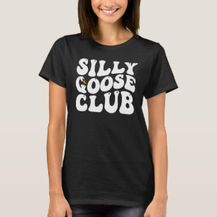 T-shirt Silly Goose Club Silly super Meme Smile Face Tren