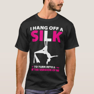 T-shirt Silques Aériens Pour Danseur Aérien Silk Aerialist