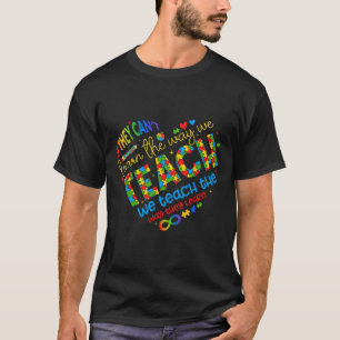 T-shirt S'Ils Ne Peuvent Pas Apprendre La Façon Dont Nous
