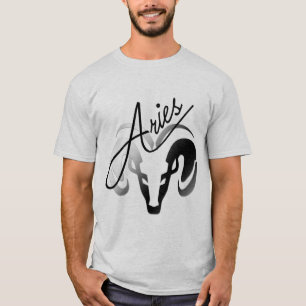 T-shirt Silver Aries le bélier Zodiac