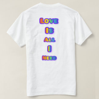 T-shirt simple and elegant Valentine’s typography design