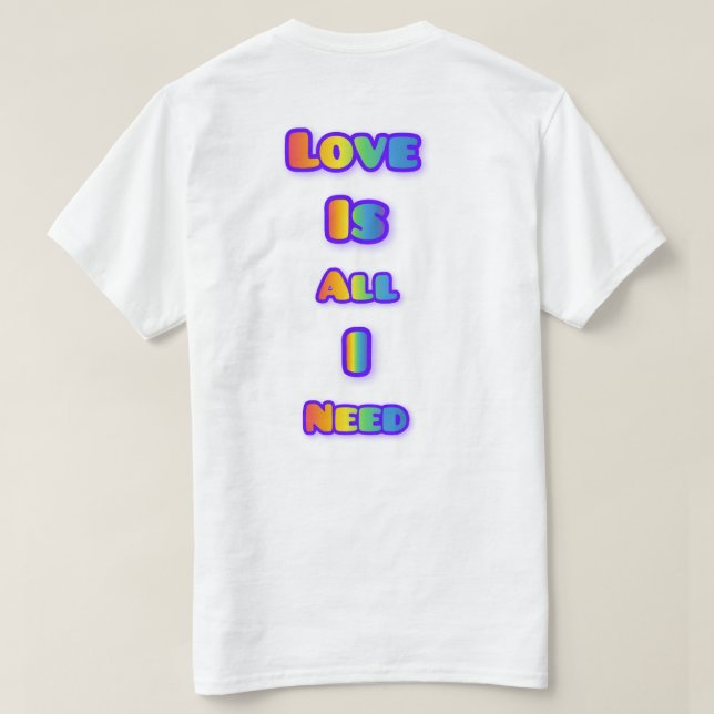 T-shirt  simple and elegant Valentine’s typography design  (Design dos)