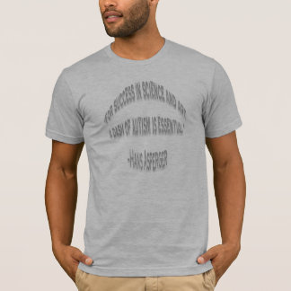 T-shirt simple d'Asperger