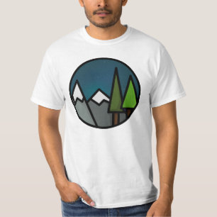 T-shirt Simple dehors