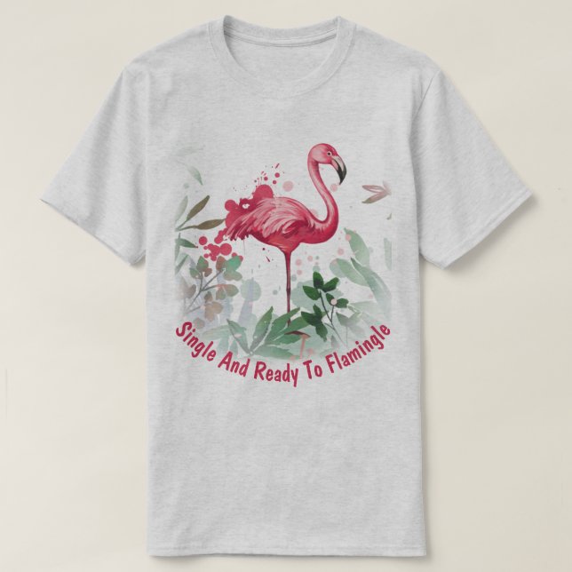 T-shirt Simple et prêt à flamber (Design devant)