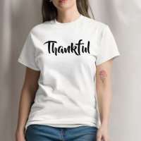 Simple Merci Blanc tendance Thanksgiving Holiday