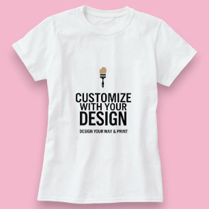 T-shirt Simple personnalisable entreprise vierge