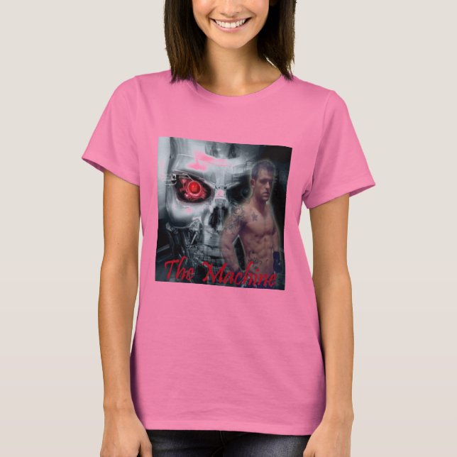 T-shirt simple pour dames (Devant)
