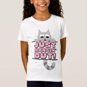T-Shirt SIMPLEMENT À TRAINER ! Joli chat de dessin animé
