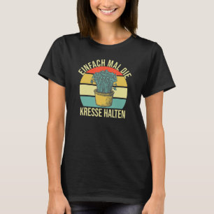 T-shirt Simplement Mal Le Cress Hold Jardinage Amis De Jar