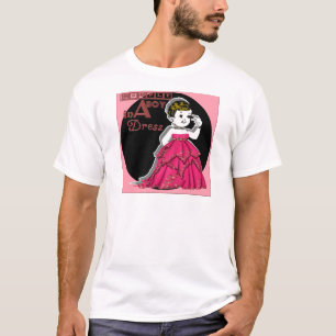 T-shirt Simplement un garçon dans une robe
