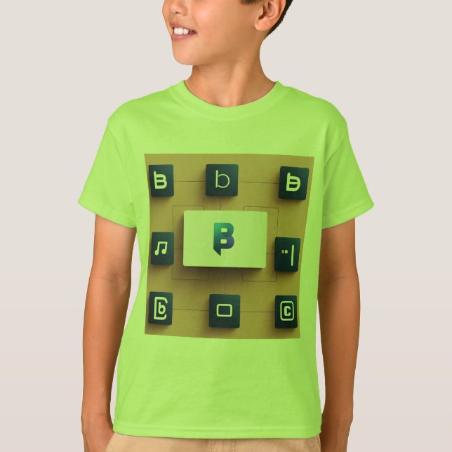 T-shirt "Simplicité en haute résolution : Tee d'élégance i (Devant)