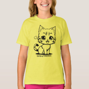 T-shirt Simply Enspired Kitty Enfants