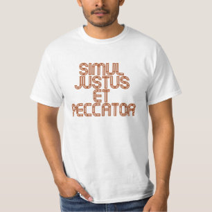 T-shirt Simul Justus et Peccator