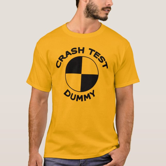 T-shirt Simulacre d'essai d'accident (Devant)