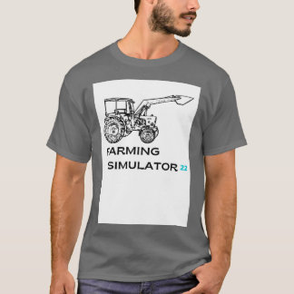 T-shirt Simulateur agricole 22 Camions Chaîne de productio