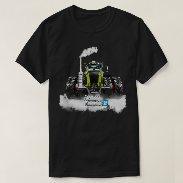 T-shirt Simulateur agricole 22 Classe XCritère (Design devant)