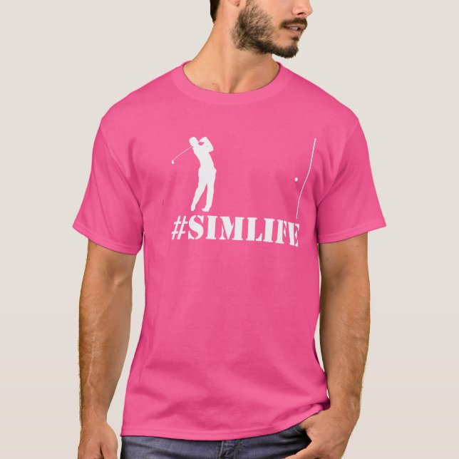 T-shirt Simulateur de golf (Devant)