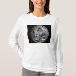 T-shirt Simulation de nuage de la pleine terre