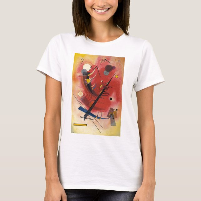 T-shirt Simulation interne peinture Abstraite (Devant)
