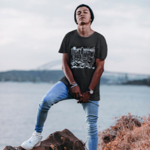 T-shirt Sin City Dreams - Retro Noir