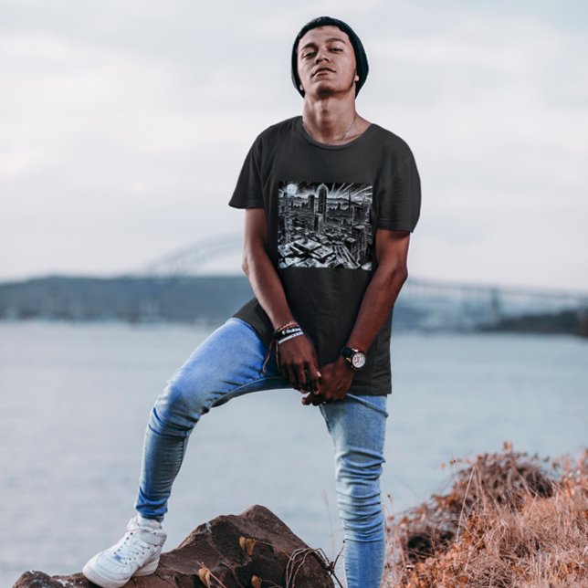 T-shirt Sin City Dreams - Retro Noir (Créateur téléchargé)