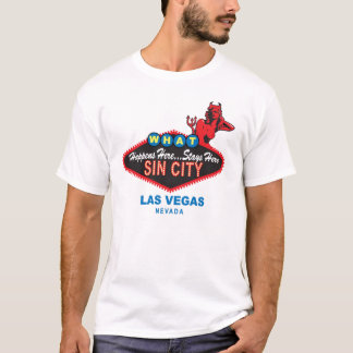 T-shirt Sin City Vegas