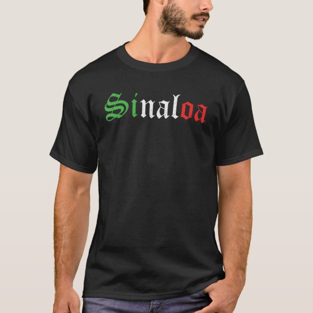 T-shirt Sinaloa Mexique Voyage Souvenir Mexique Fierté T S (Devant)