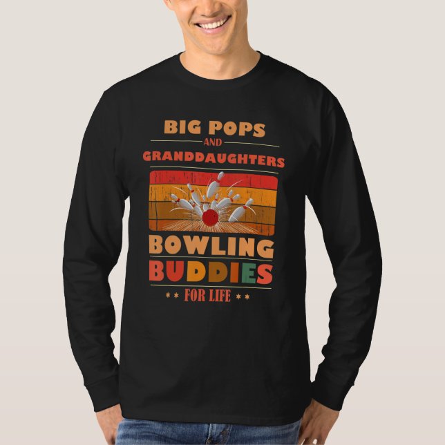 T-shirt Sincere Granddaughters BIG POPS Buddies For Life B (Devant)