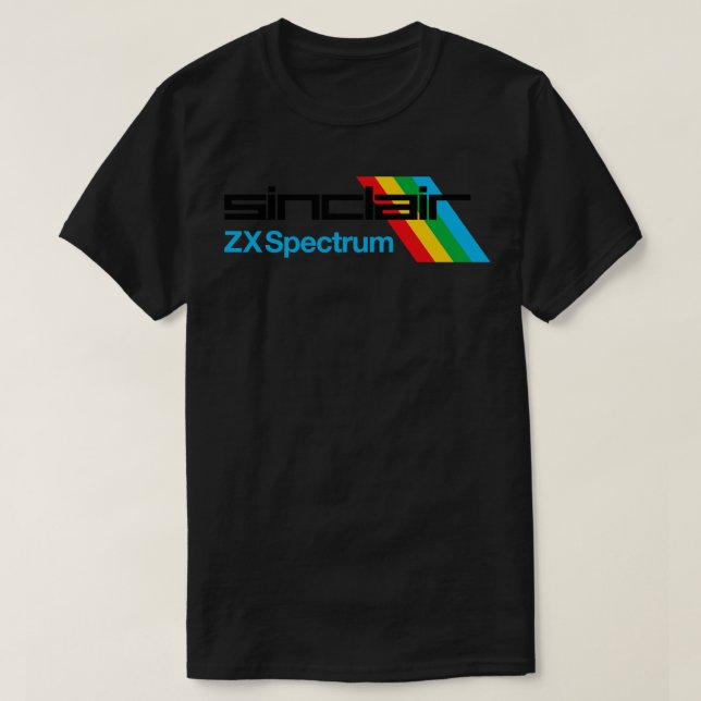 T-shirt Sinclair ZX Spectrum 1 (Design devant)