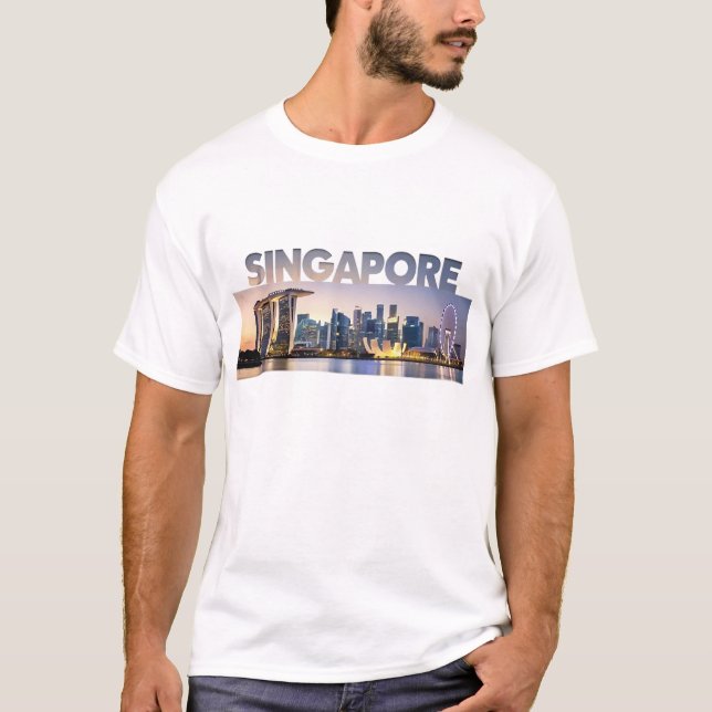 T-SHIRT SINGAPOUR (Devant)