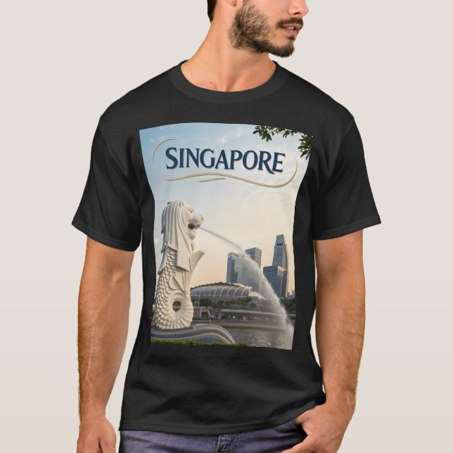 T-shirt Singapour (Devant)