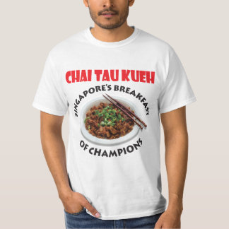 T-shirt Singapour Chai Tau Kueh v2 - Tissu léger
