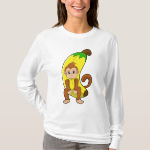 T-shirt Singe à la banane