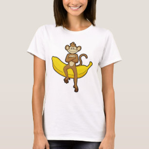 T-shirt Singe à la banane