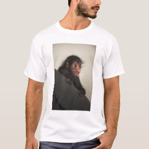 T-shirt Singe araignée à face rouge Atèles paniscus)