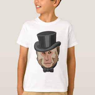 T-shirt Singe avec Cylindre