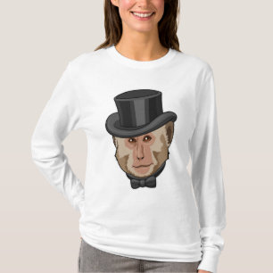 T-shirt Singe avec Cylindre