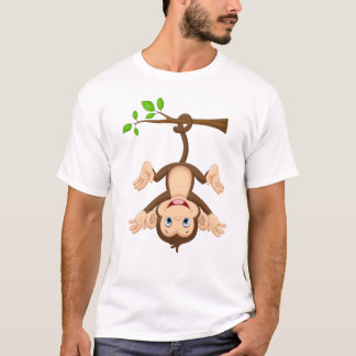 T-shirt Singe caricature LIVIYA-Cute
