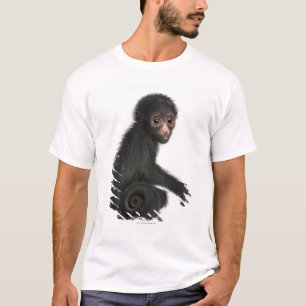 T-shirt Singe d'araignée rougeaud - paniscus d'Ateles (3